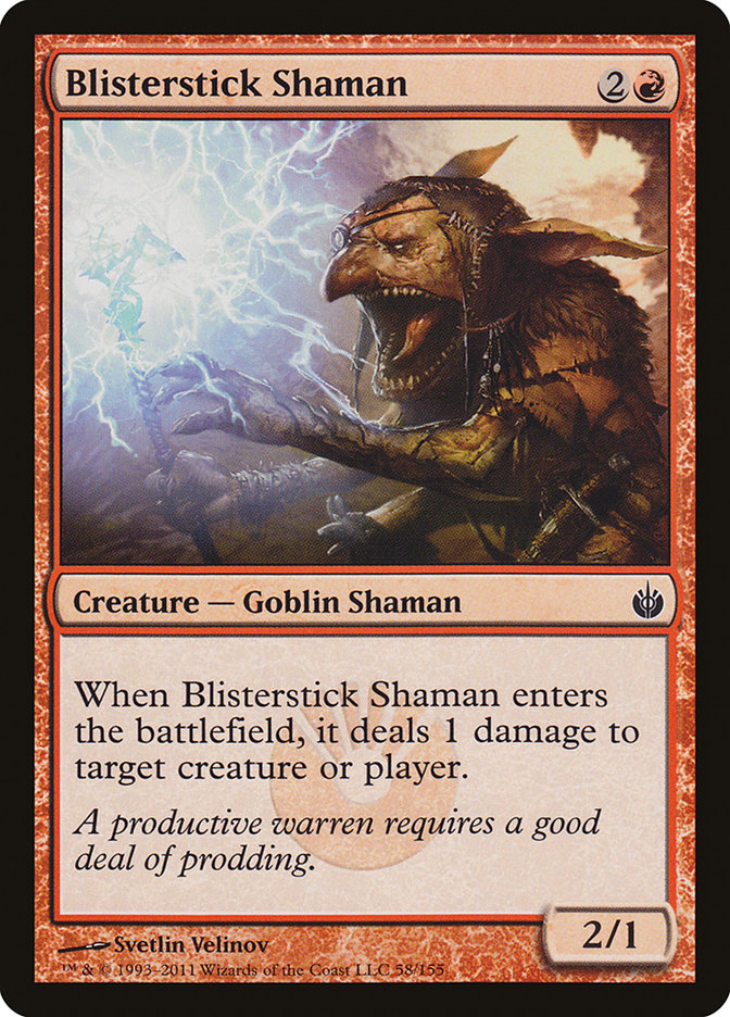 Blisterstick Shaman [Mirrodin Besieged] | Impulse Games and Hobbies