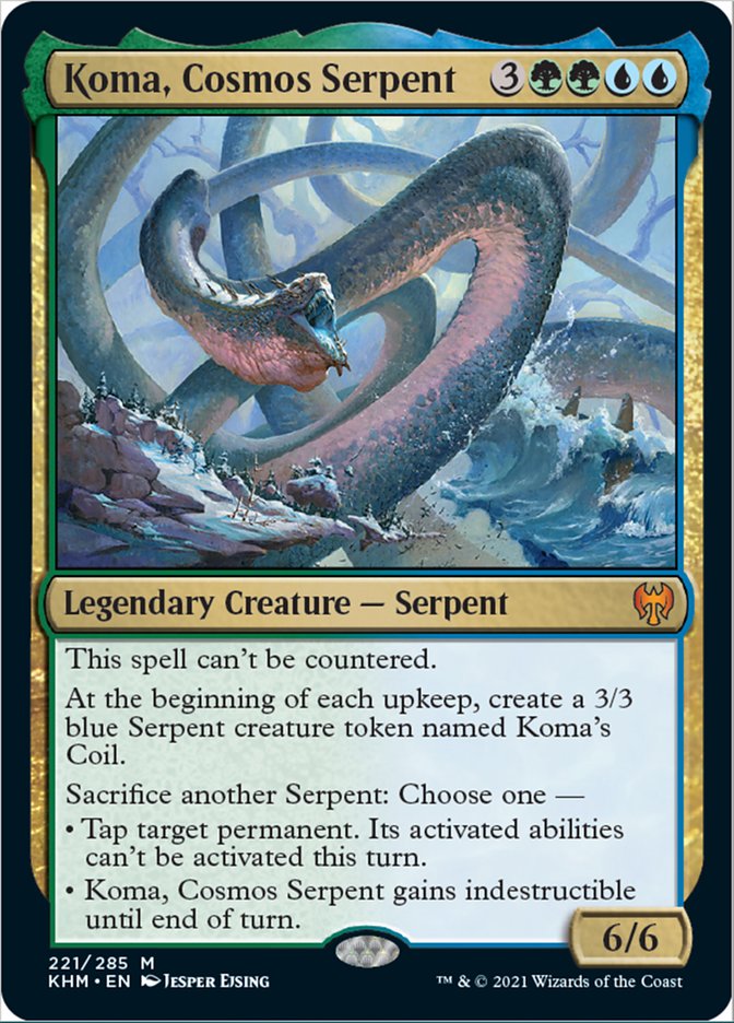 Koma, Cosmos Serpent [Kaldheim] | Impulse Games and Hobbies