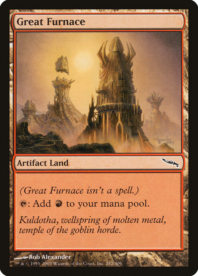 Great Furnace [Mirrodin] | Impulse Games and Hobbies