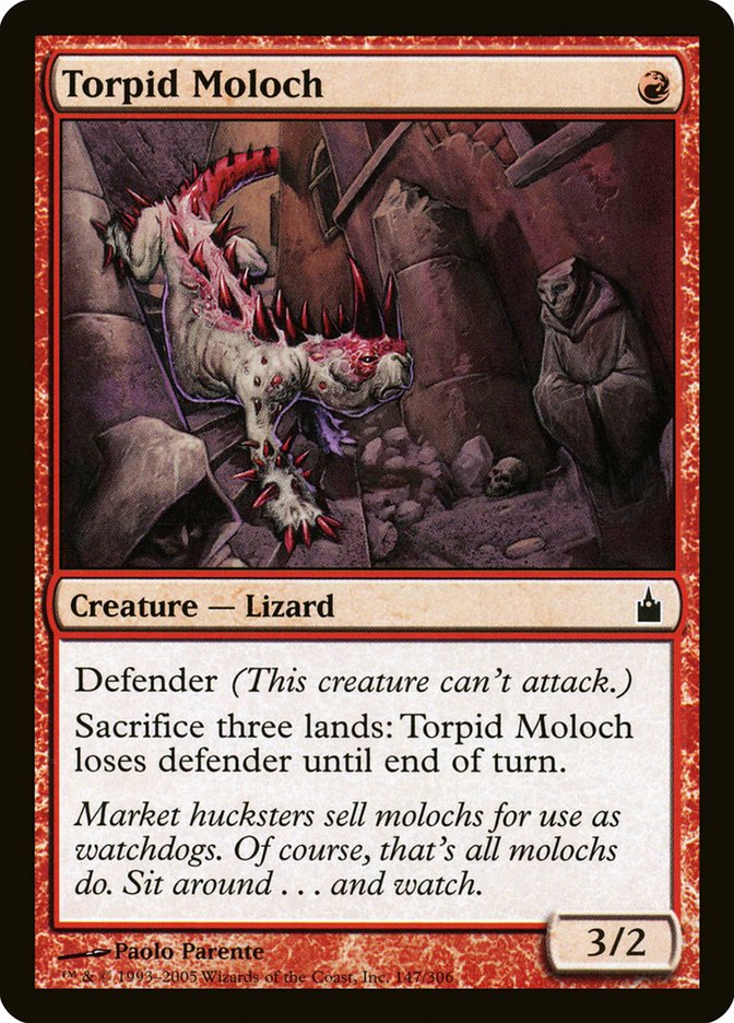 Torpid Moloch [Ravnica: City of Guilds] | Impulse Games and Hobbies