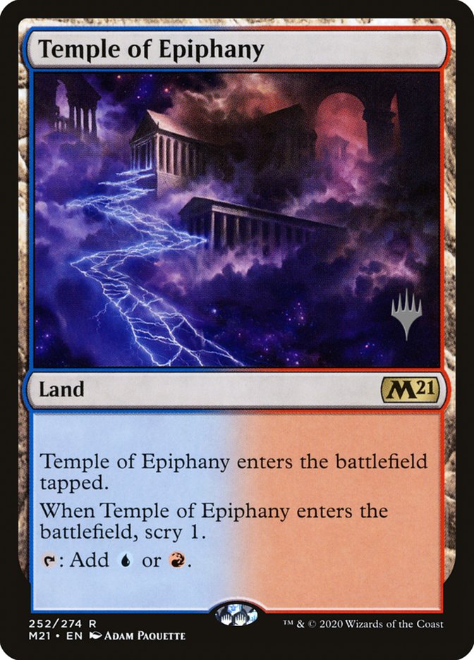 Temple of Epiphany (Promo Pack) [Core Set 2021 Promos] | Impulse Games and Hobbies