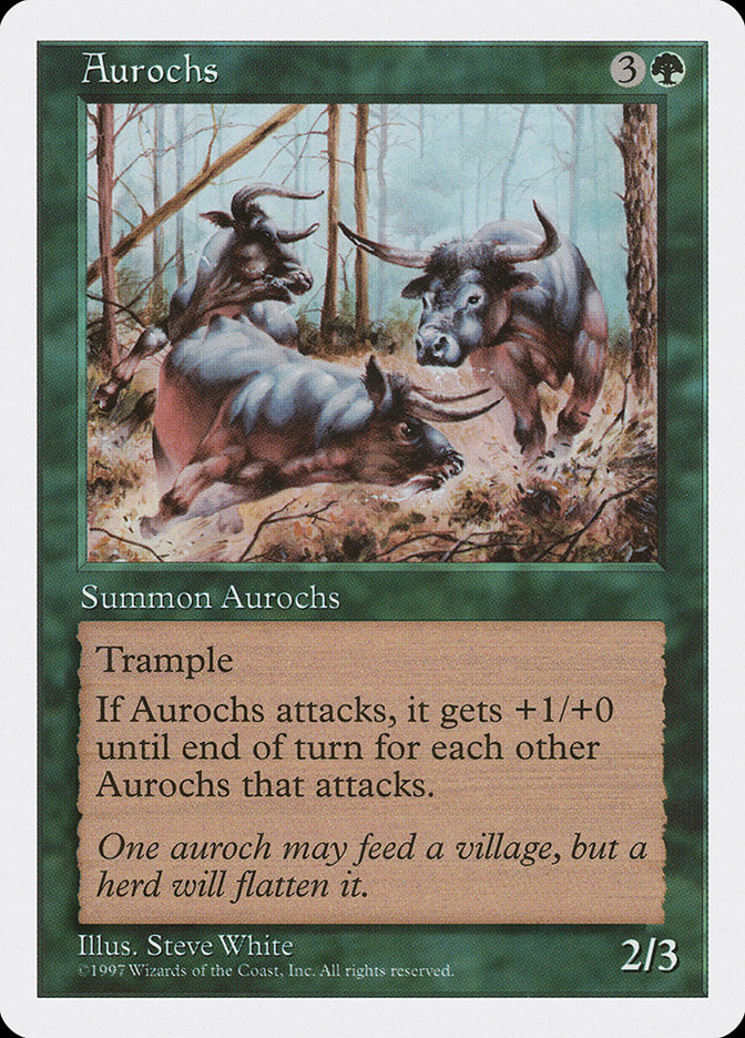 Aurochs [Fifth Edition] | Impulse Games and Hobbies