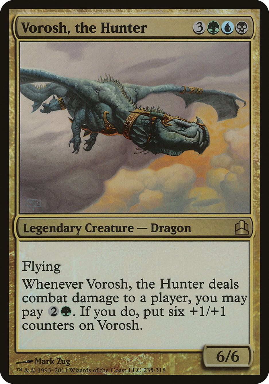 Vorosh, the Hunter (Oversized) [Commander 2011 Oversized] | Impulse Games and Hobbies