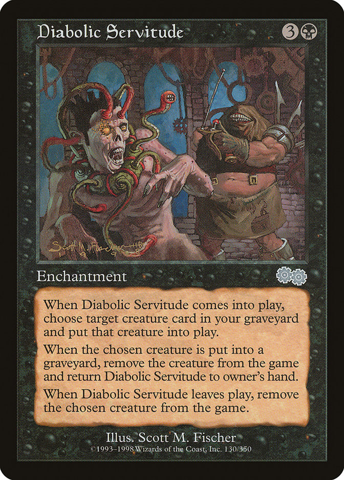 Diabolic Servitude [Urza's Saga] | Impulse Games and Hobbies