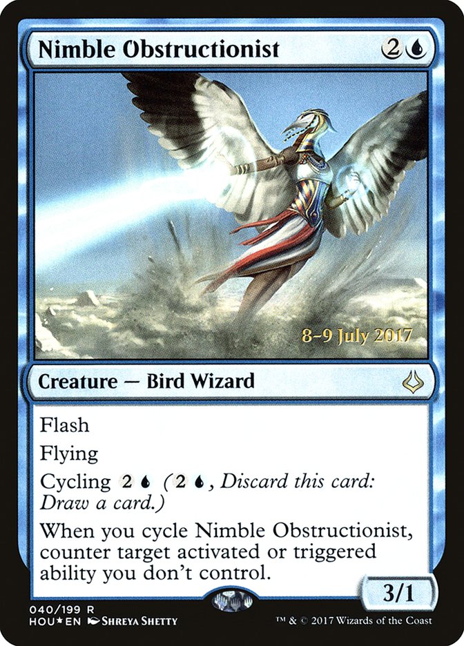 Nimble Obstructionist [Hour of Devastation Prerelease Promos] | Impulse Games and Hobbies