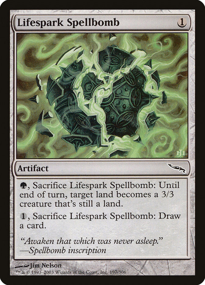 Lifespark Spellbomb [Mirrodin] | Impulse Games and Hobbies