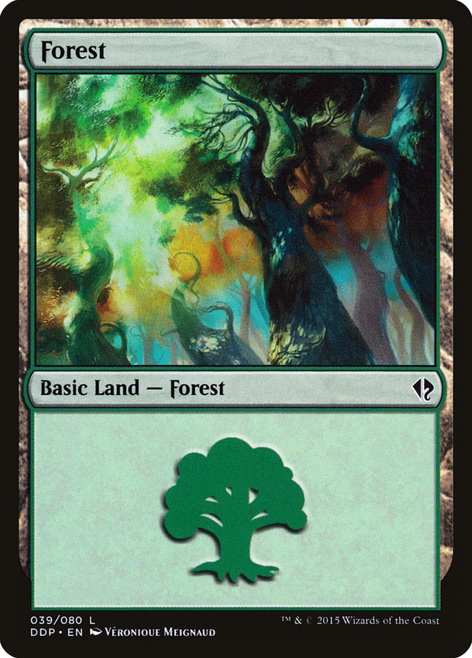 Forest (39) [Duel Decks: Zendikar vs. Eldrazi] | Impulse Games and Hobbies