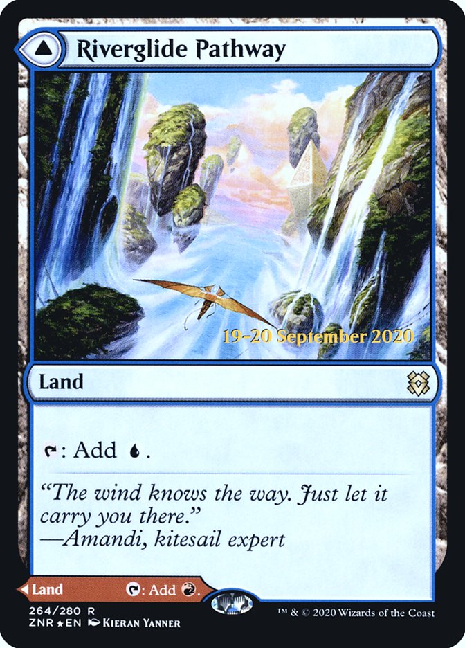 Riverglide Pathway // Lavaglide Pathway  [Zendikar Rising Prerelease Promos] | Impulse Games and Hobbies