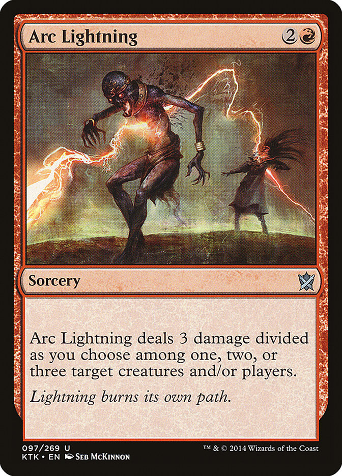 Arc Lightning [Khans of Tarkir] | Impulse Games and Hobbies