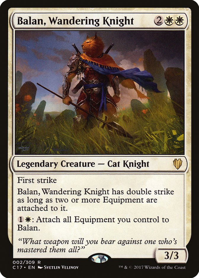 Balan, Wandering Knight [Commander 2017] | Impulse Games and Hobbies