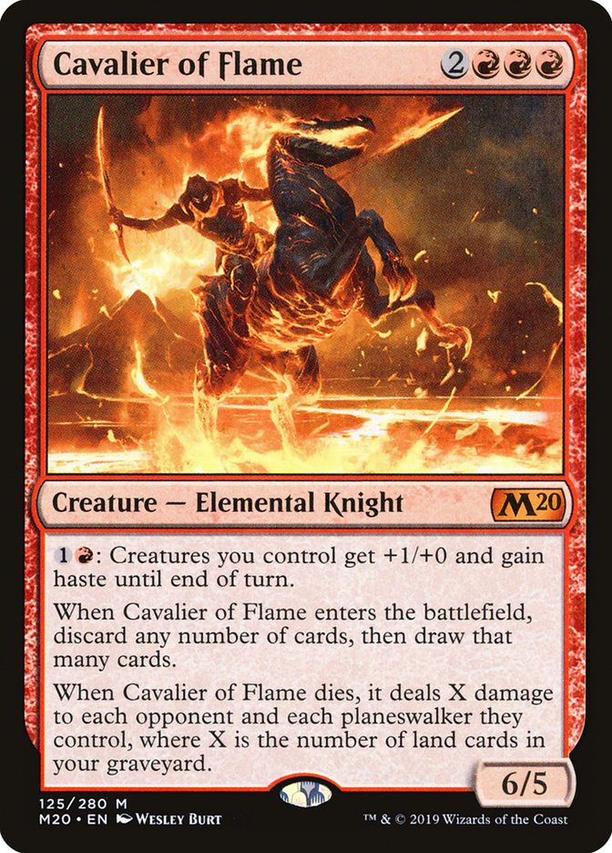 Cavalier of Flame [Core Set 2020] | Impulse Games and Hobbies