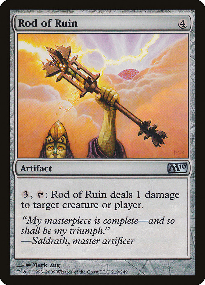 Rod of Ruin [Magic 2010] | Impulse Games and Hobbies
