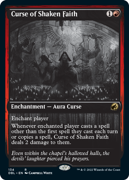 Curse of Shaken Faith [Innistrad: Double Feature] | Impulse Games and Hobbies