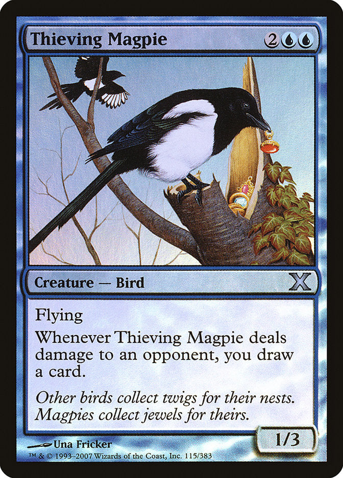 Thieving Magpie (Premium Foil) [Tenth Edition] | Impulse Games and Hobbies