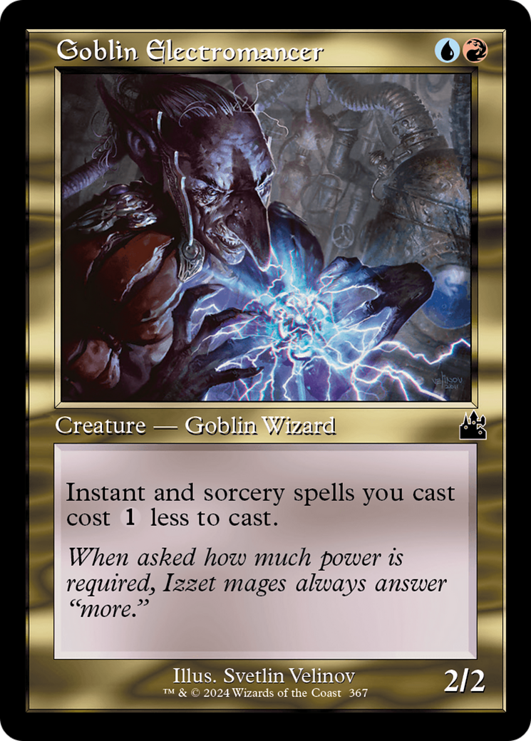 Goblin Electromancer (Retro Frame) [Ravnica Remastered] | Impulse Games and Hobbies