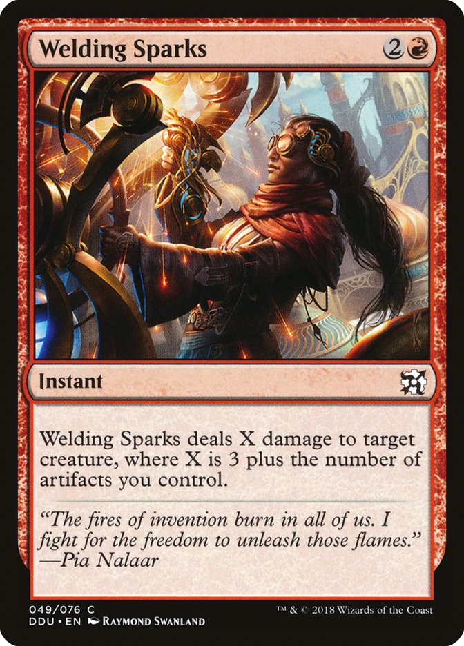 Welding Sparks [Duel Decks: Elves vs. Inventors] | Impulse Games and Hobbies