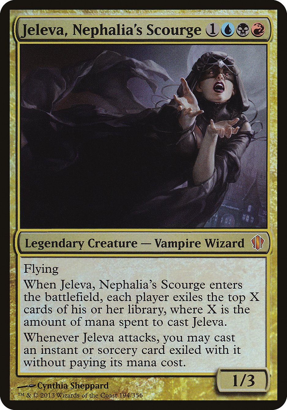 Jeleva, Nephalia's Scourge (Oversized) [Commander 2013 Oversized] | Impulse Games and Hobbies