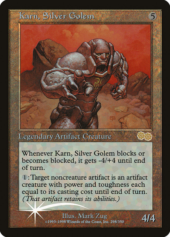 Karn, Silver Golem [Arena League 1999] | Impulse Games and Hobbies