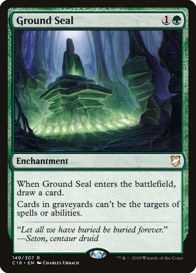 Ground Seal [Commander 2018] | Impulse Games and Hobbies