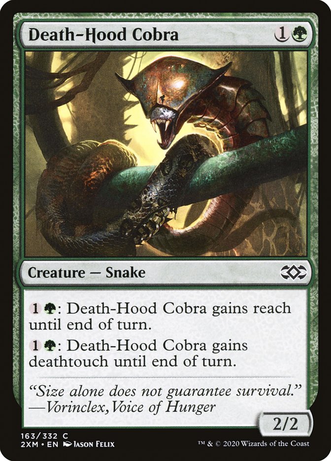 Death-Hood Cobra [Double Masters] | Impulse Games and Hobbies