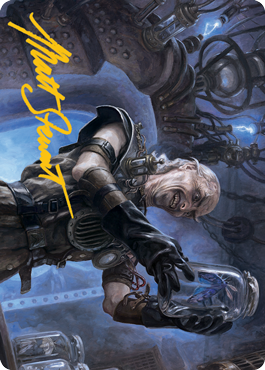 Delver of Secrets Art Card (Gold-Stamped Signature) [Innistrad: Midnight Hunt Art Series] | Impulse Games and Hobbies