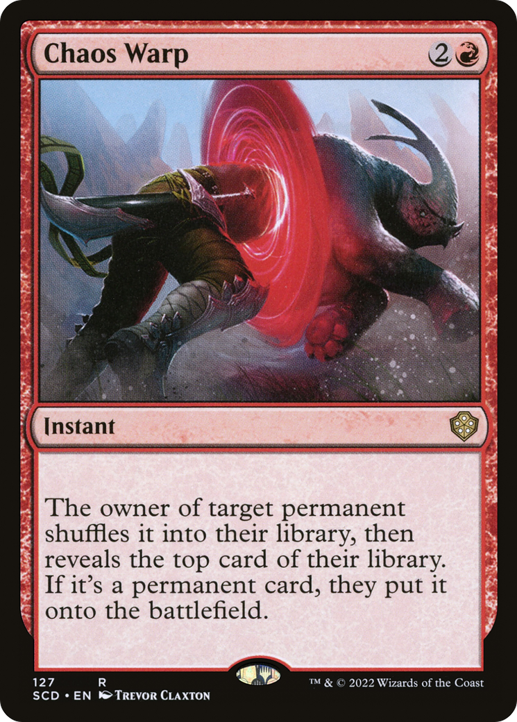 Chaos Warp [Starter Commander Decks] | Impulse Games and Hobbies