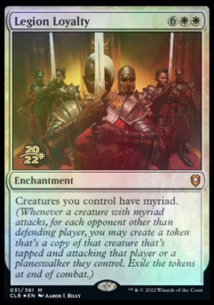 Legion Loyalty [Commander Legends: Battle for Baldur's Gate Prerelease Promos] | Impulse Games and Hobbies