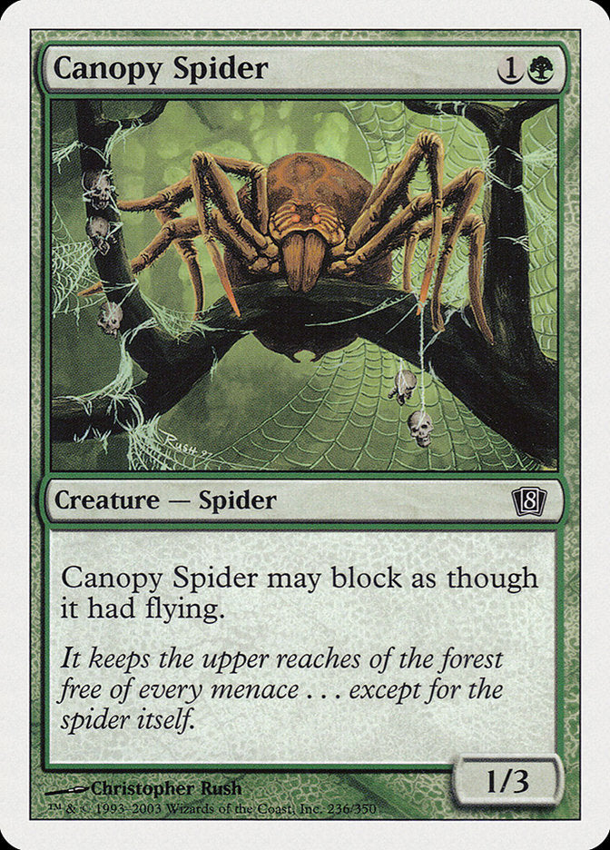 Canopy Spider [Eighth Edition] | Impulse Games and Hobbies