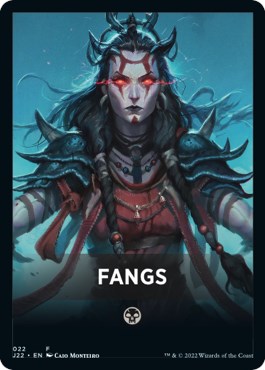 Fangs Theme Card [Jumpstart 2022 Front Cards] | Impulse Games and Hobbies