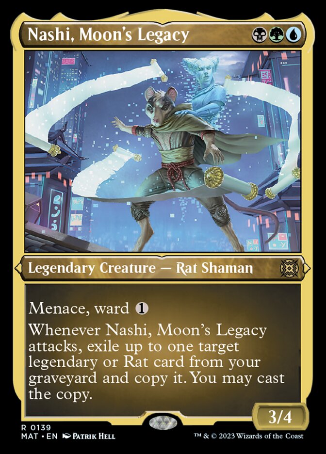 Nashi, Moon's Legacy (Foil Etched) [March of the Machine: The Aftermath] | Impulse Games and Hobbies