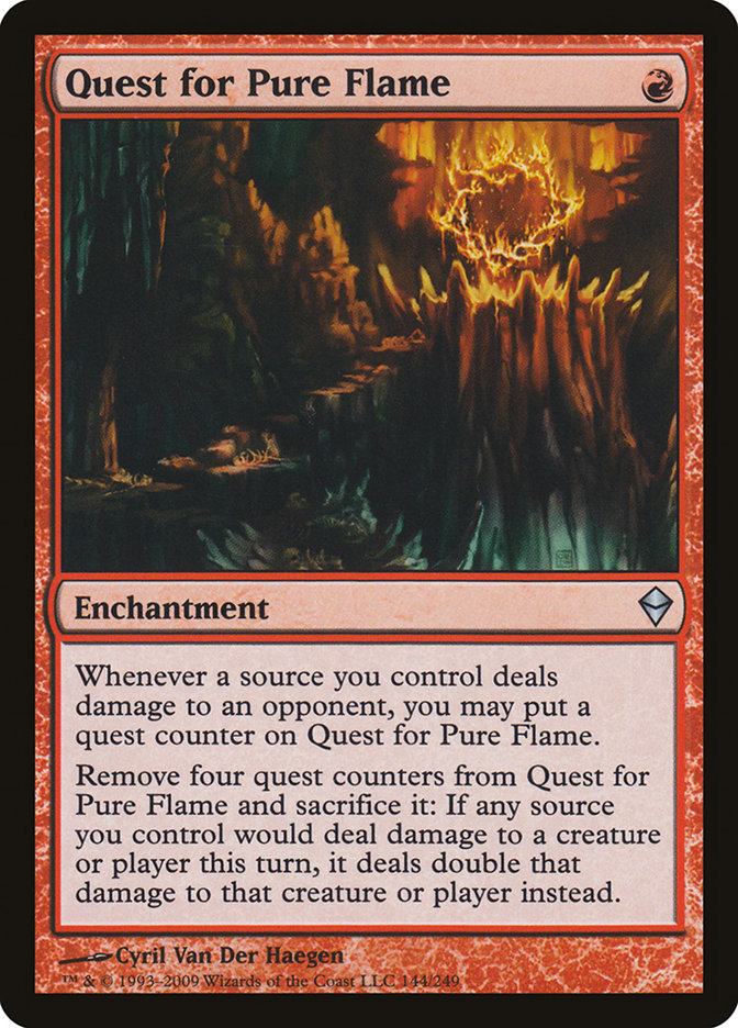 Quest for Pure Flame [Zendikar] | Impulse Games and Hobbies