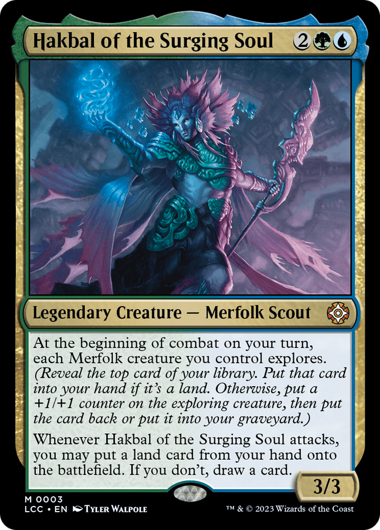 Hakbal of the Surging Soul [The Lost Caverns of Ixalan Commander] | Impulse Games and Hobbies