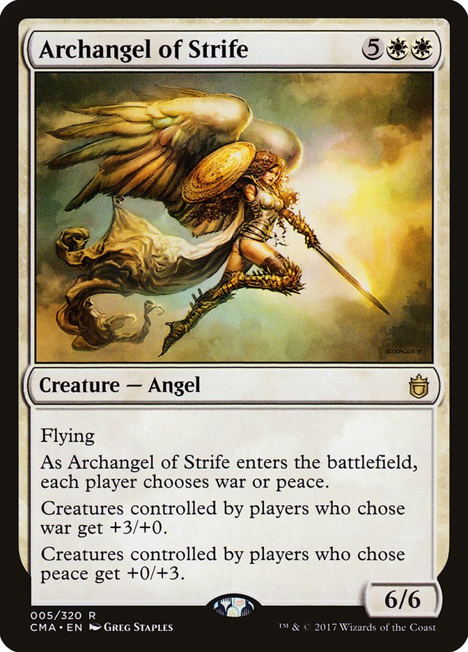 Archangel of Strife [Commander Anthology] | Impulse Games and Hobbies