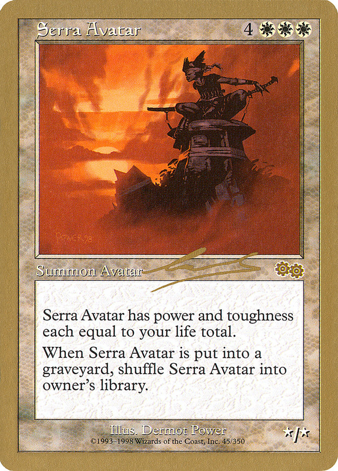 Serra Avatar (Nicolas Labarre) [World Championship Decks 2000] | Impulse Games and Hobbies