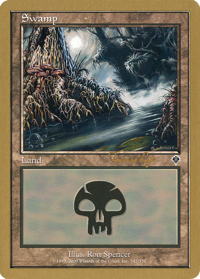 Swamp (tvdl342) (Tom van de Logt) [World Championship Decks 2001] | Impulse Games and Hobbies