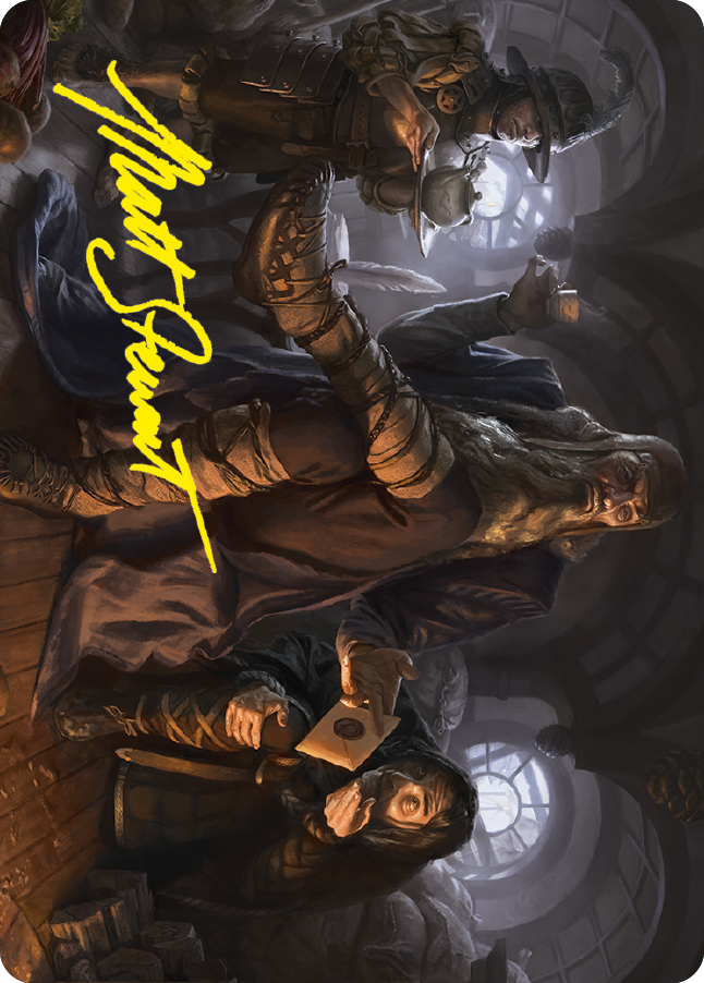 Sharkey, Tyrant of the Shire Art Card (Gold-Stamped Signature) [The Lord of the Rings: Tales of Middle-earth Art Series] | Impulse Games and Hobbies