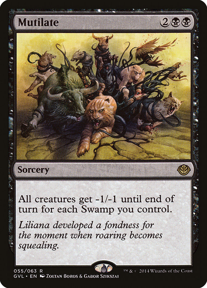 Mutilate (Garruk vs. Liliana) [Duel Decks Anthology] | Impulse Games and Hobbies