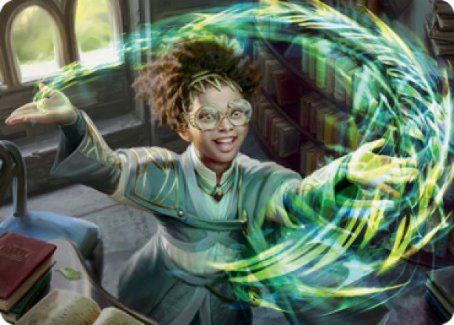 Eureka Moment Art Card [Strixhaven: School of Mages Art Series] | Impulse Games and Hobbies