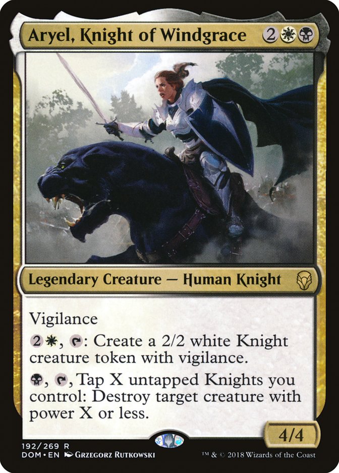 Aryel, Knight of Windgrace [Dominaria] | Impulse Games and Hobbies