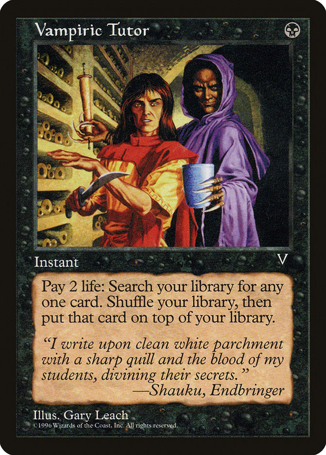 Vampiric Tutor [Visions] | Impulse Games and Hobbies