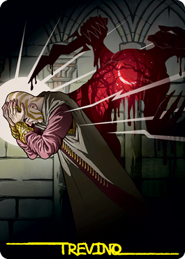 Agonizing Remorse Art Card (Gold-Stamped Signature) [Strixhaven: School of Mages Art Series] | Impulse Games and Hobbies