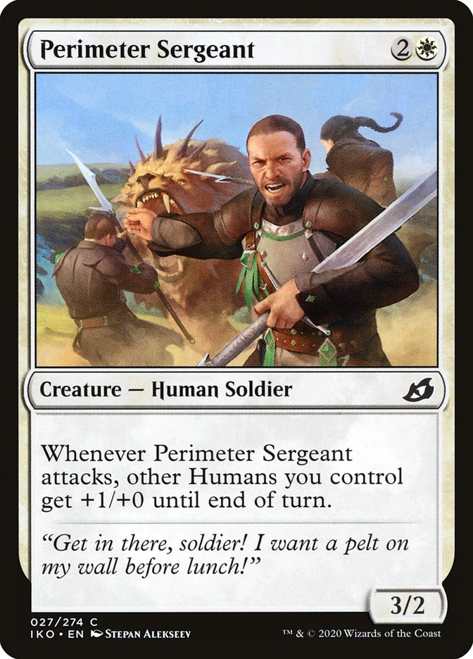 Perimeter Sergeant [Ikoria: Lair of Behemoths] | Impulse Games and Hobbies