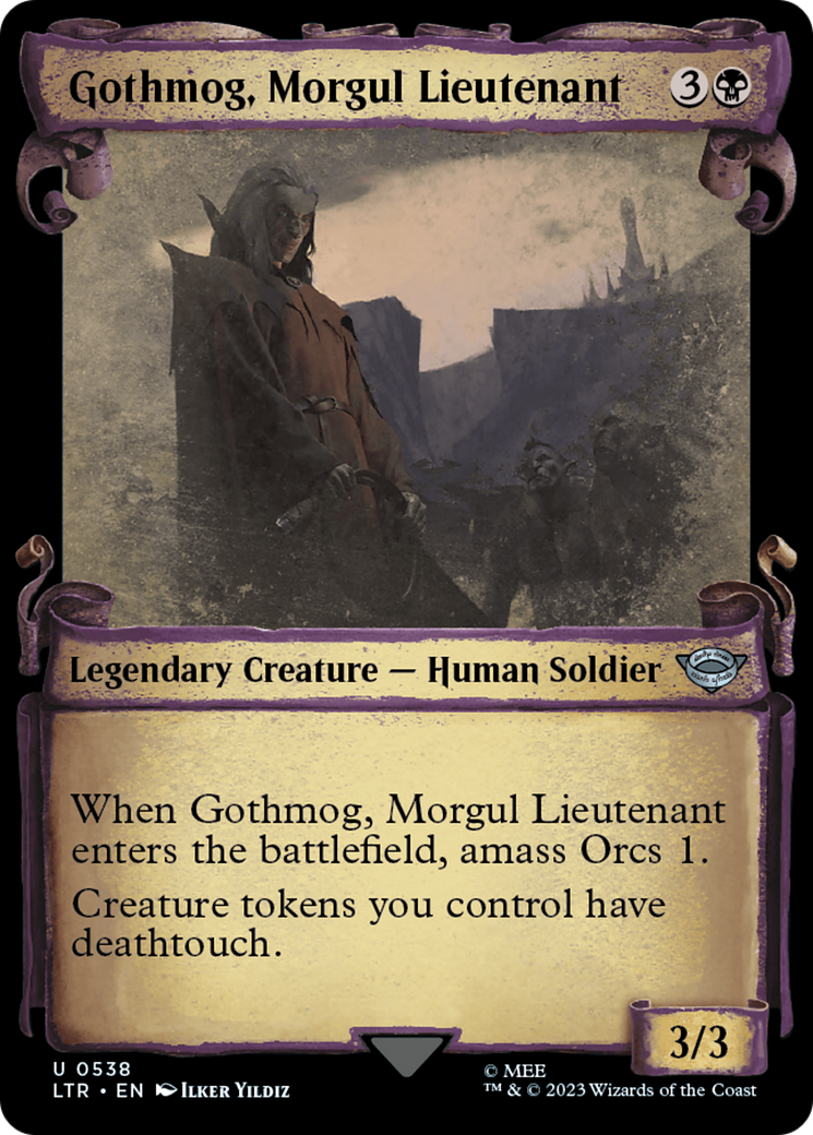 Gothmog, Morgul Lieutenant [The Lord of the Rings: Tales of Middle-Earth Showcase Scrolls] | Impulse Games and Hobbies