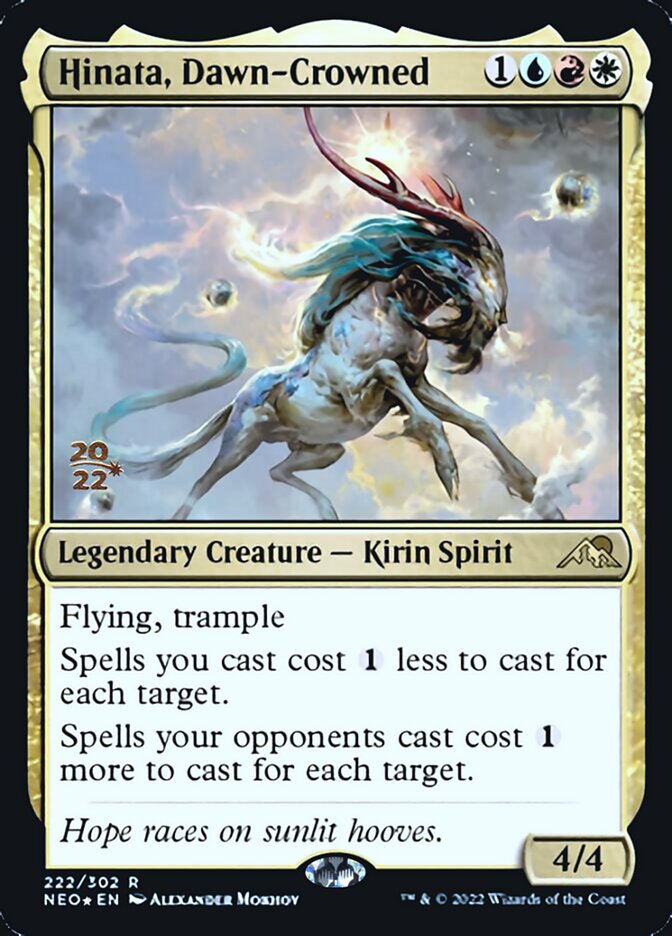 Hinata, Dawn-Crowned [Kamigawa: Neon Dynasty Prerelease Promos] | Impulse Games and Hobbies