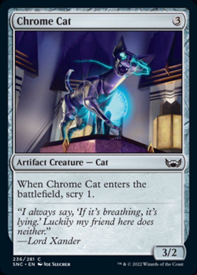 Chrome Cat [Streets of New Capenna] | Impulse Games and Hobbies