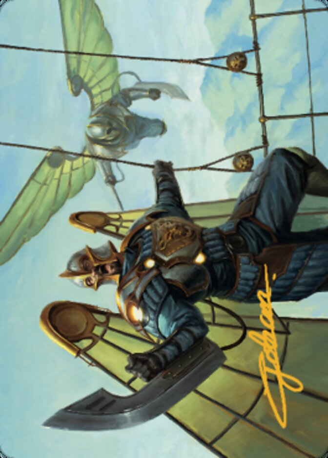 Air Marshal Art Card (Gold-Stamped Signature) [The Brothers' War Art Series] | Impulse Games and Hobbies
