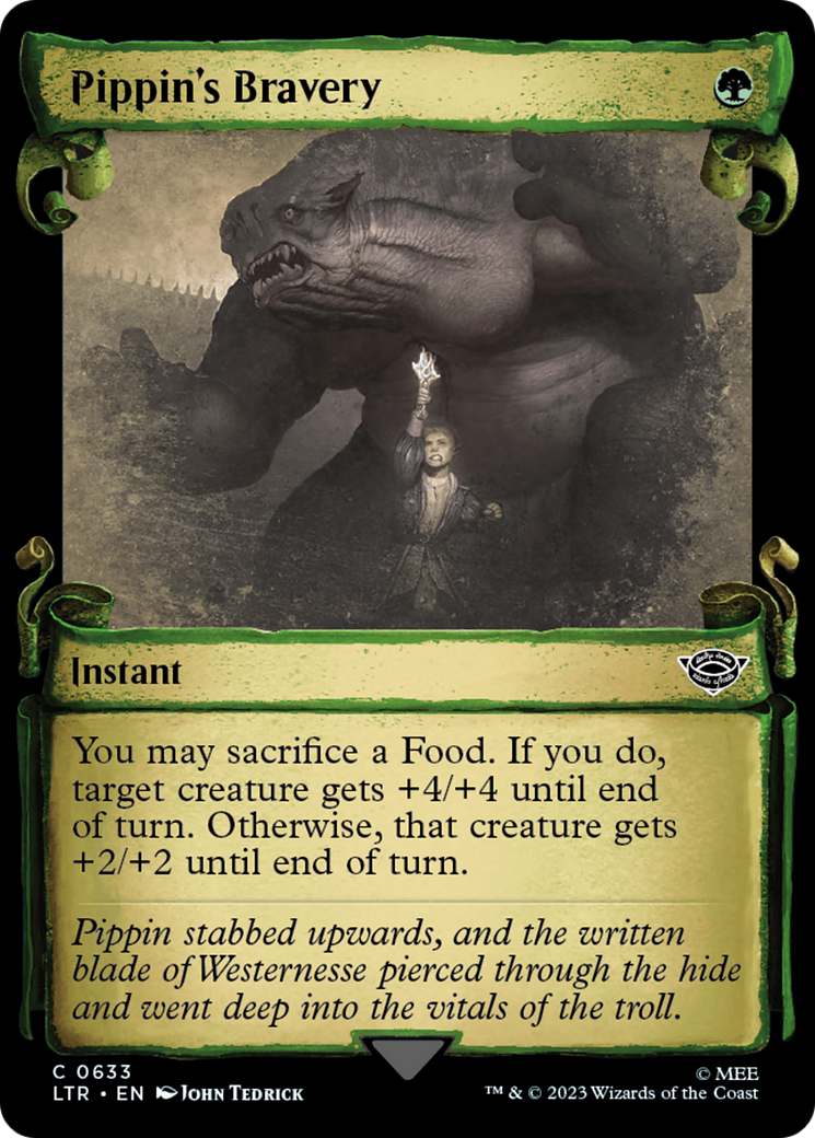Pippin's Bravery [The Lord of the Rings: Tales of Middle-Earth Showcase Scrolls] | Impulse Games and Hobbies