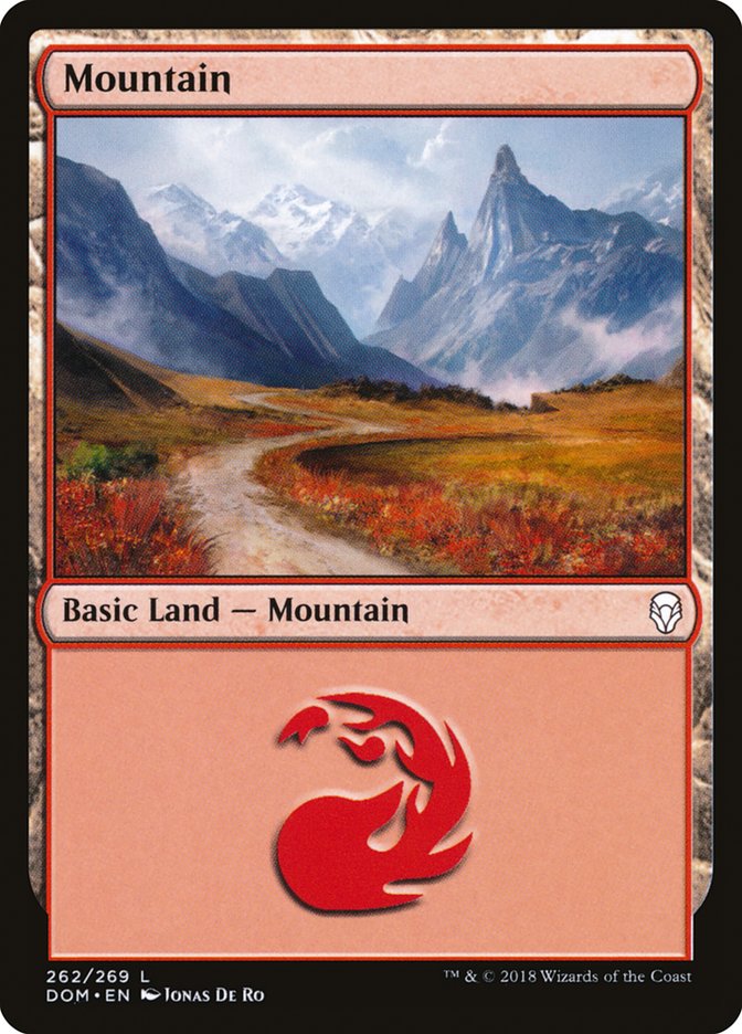 Mountain (262) [Dominaria] | Impulse Games and Hobbies