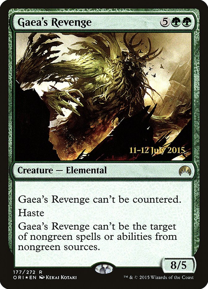 Gaea's Revenge [Magic Origins Prerelease Promos] | Impulse Games and Hobbies