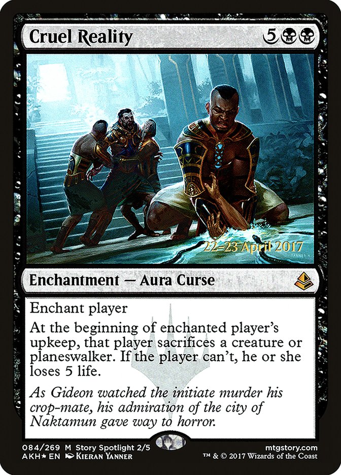 Cruel Reality [Amonkhet Prerelease Promos] | Impulse Games and Hobbies